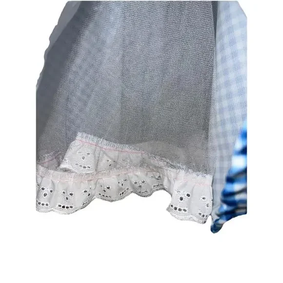 Rubies The Wizard of Oz Dorothy Gingham Dress Costume‎ Girls Medium 8-10 - Picture 7 of 12